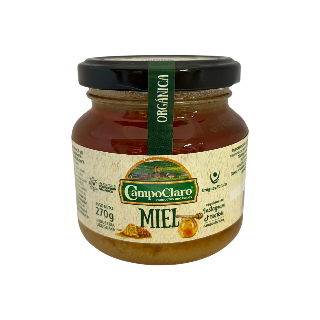 Miel orgánica 270 gr CAMPO CLARO