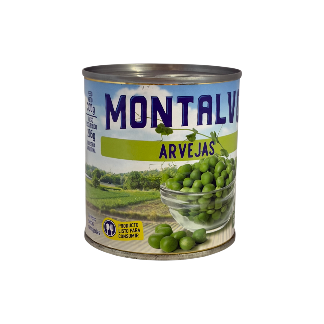 Arvejas enlatadas MONTALVO