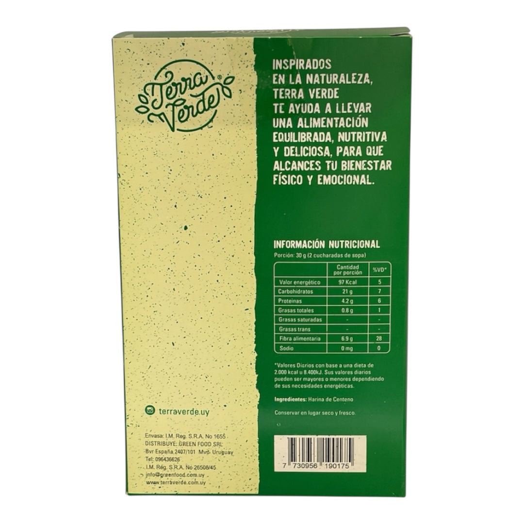 Harina de centeno TERRA VERDE 300 GR