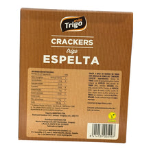 Cargar imagen en el visor de la galería, Galleta creckers de trigo ESPELTA 240 Gr