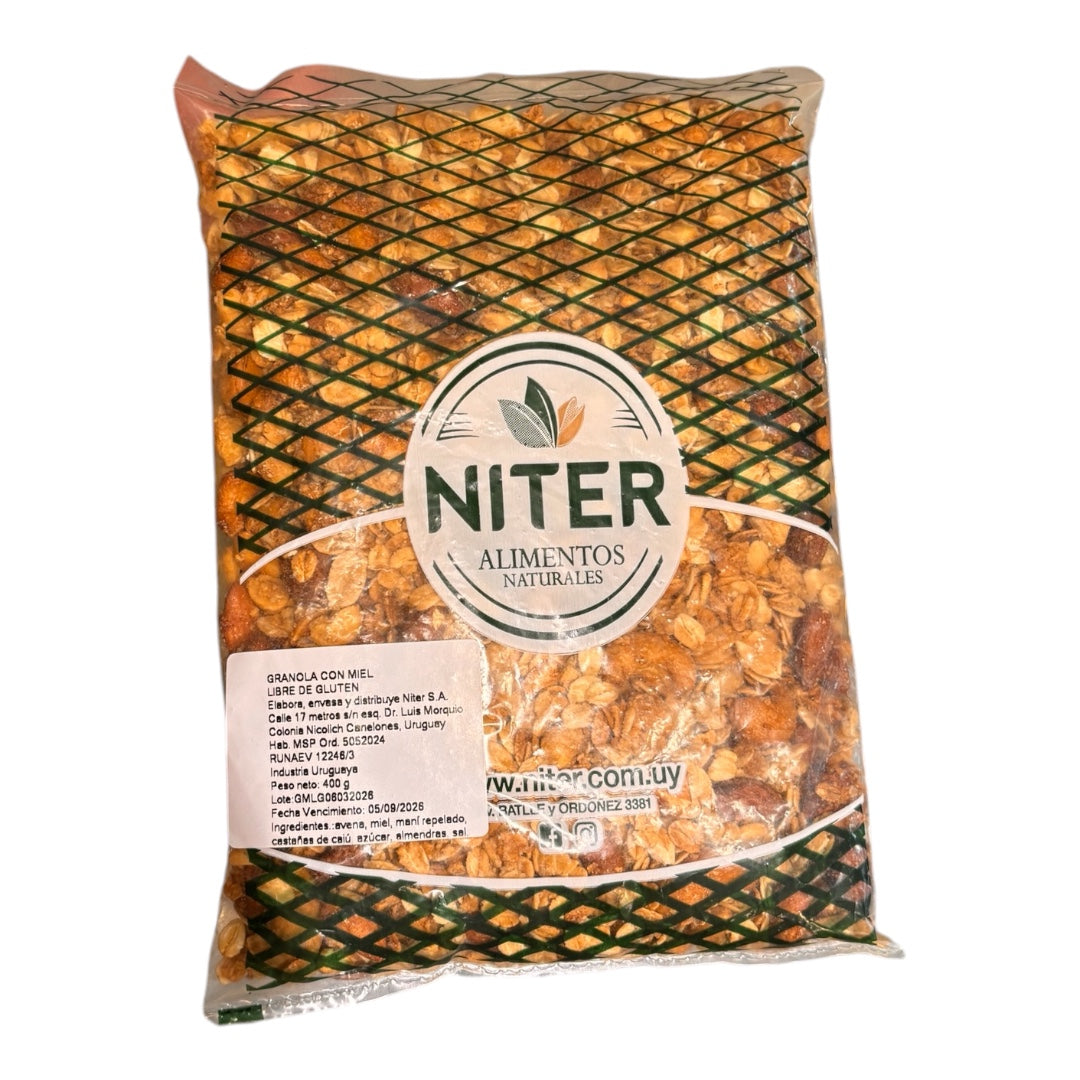 Granola con miel sin gluten NITER 400gr