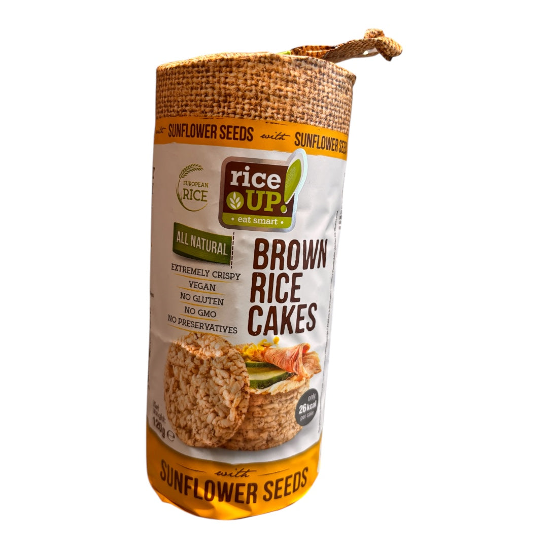 Galletas De Arroz sin sal s sin sluten Rice Up 120g
