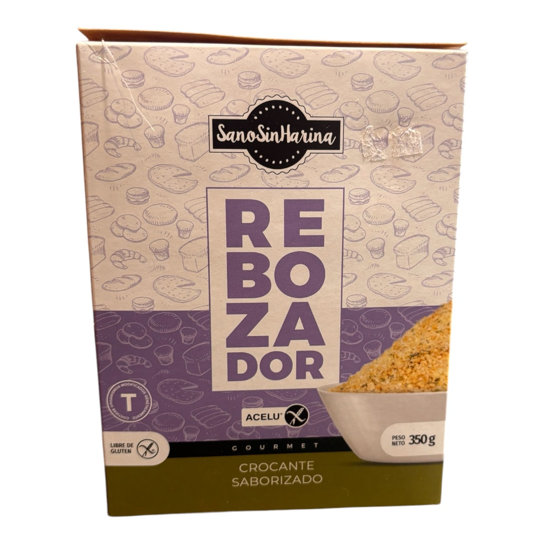 Rebozador crocante saborizado s/gluten 350 gr
