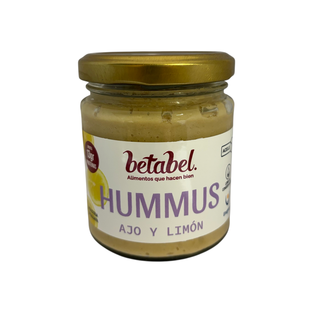 Hummus ajo y limón BETABEL