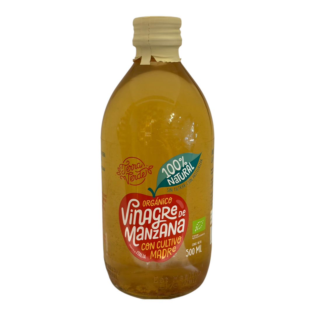 Vinagre de manzana orgánico TERRA VERDE 500ml