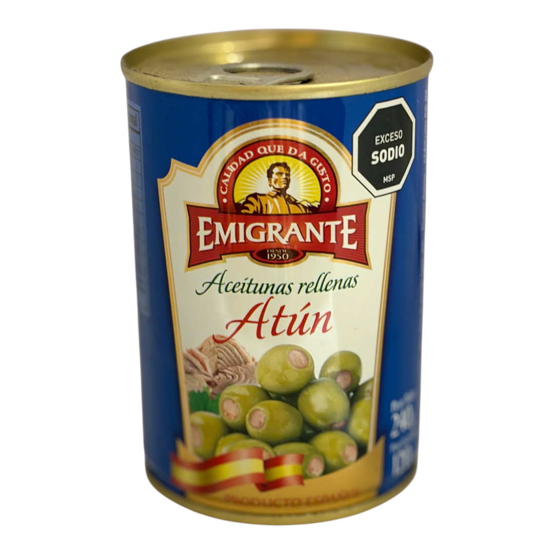 Aceitunas rellenas de atún EMIGRANTE