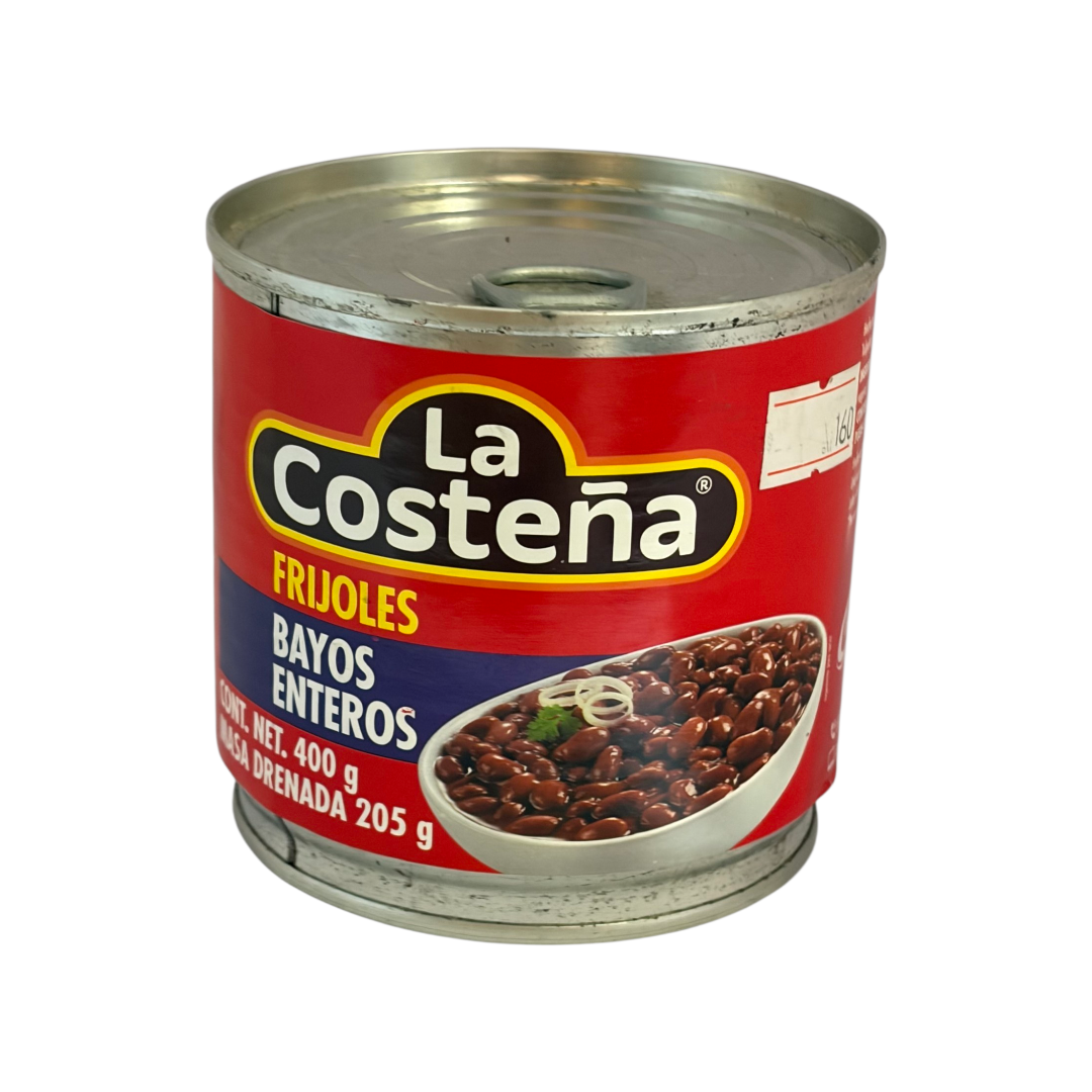 Frijoles bayos enteros LA COSTEÑA 205gr