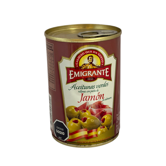 Aceitunas rellenas de jamon EMIGRANTE