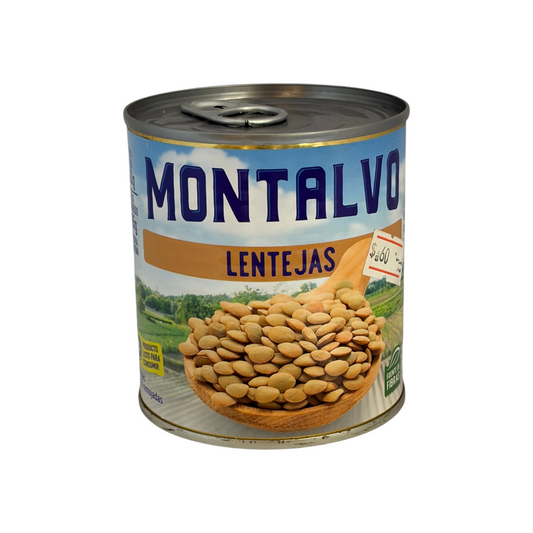 Lentejas enlatadas MONTALVO