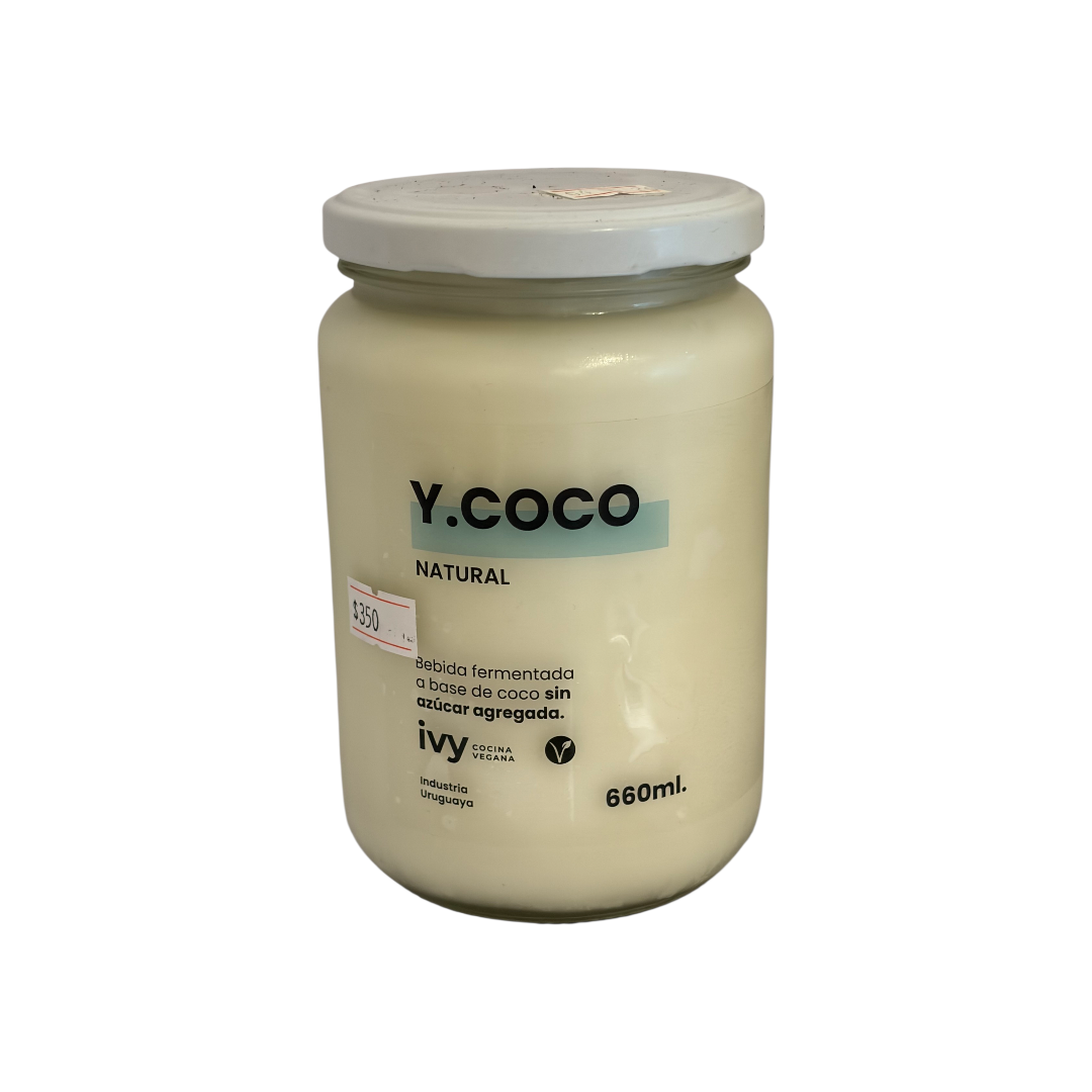 Yogurt IVY COCO  sin azúcar 660ml