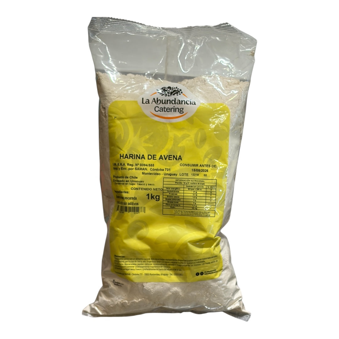 Harina de Avena  1 Kg La Abundancia