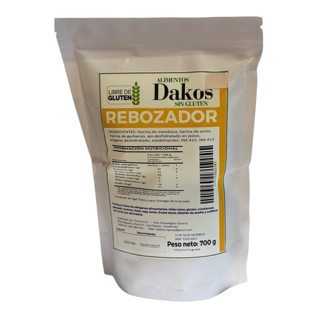 Rebozador DAKOS sin gluten 700 Gr
