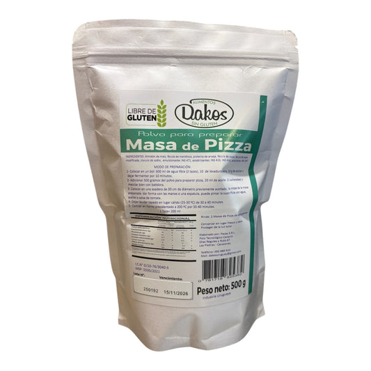 Premezcla Dakos Masa de Pizza Sin Gluten