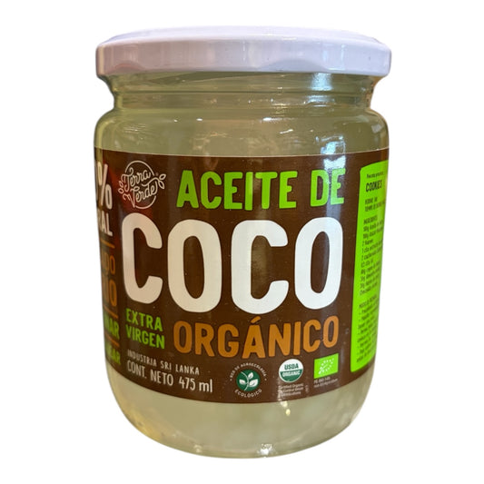 Aceite de coco Terra Verde Orgánico 475ml