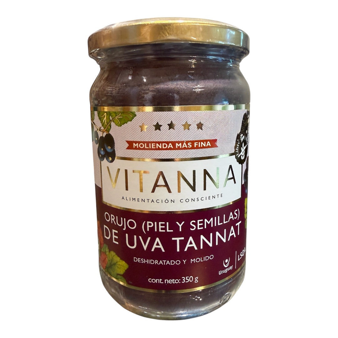 Orujo de uva Tannat VITANNA 350 Gr
