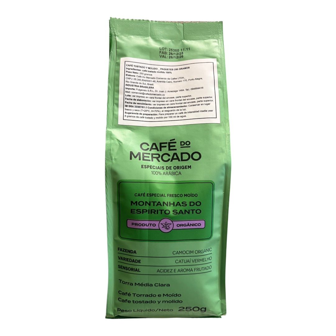 Café do Mercado Montanhas do Espirito Santo  Arábico 250 Gr