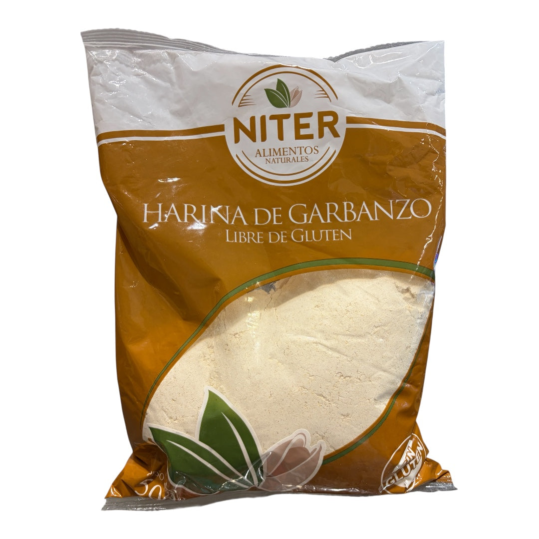 Harina de garbanzo sin gluten 500gr NITER