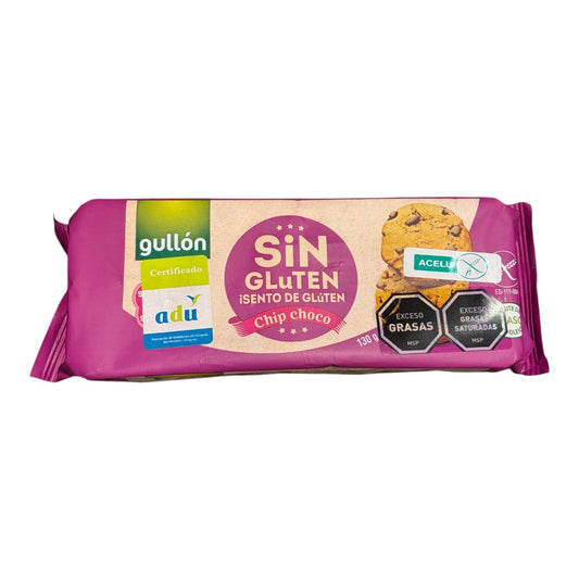 Galletas chipchoco sin azúcar y sin gluten 130gr GULLON