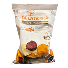 Cargar imagen en el visor de la galería, Chips de vegetales sin sal y sin gluten DE LA TIERRA

