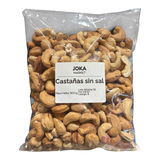 Castañas tostadas sin sal JOKA MARKET