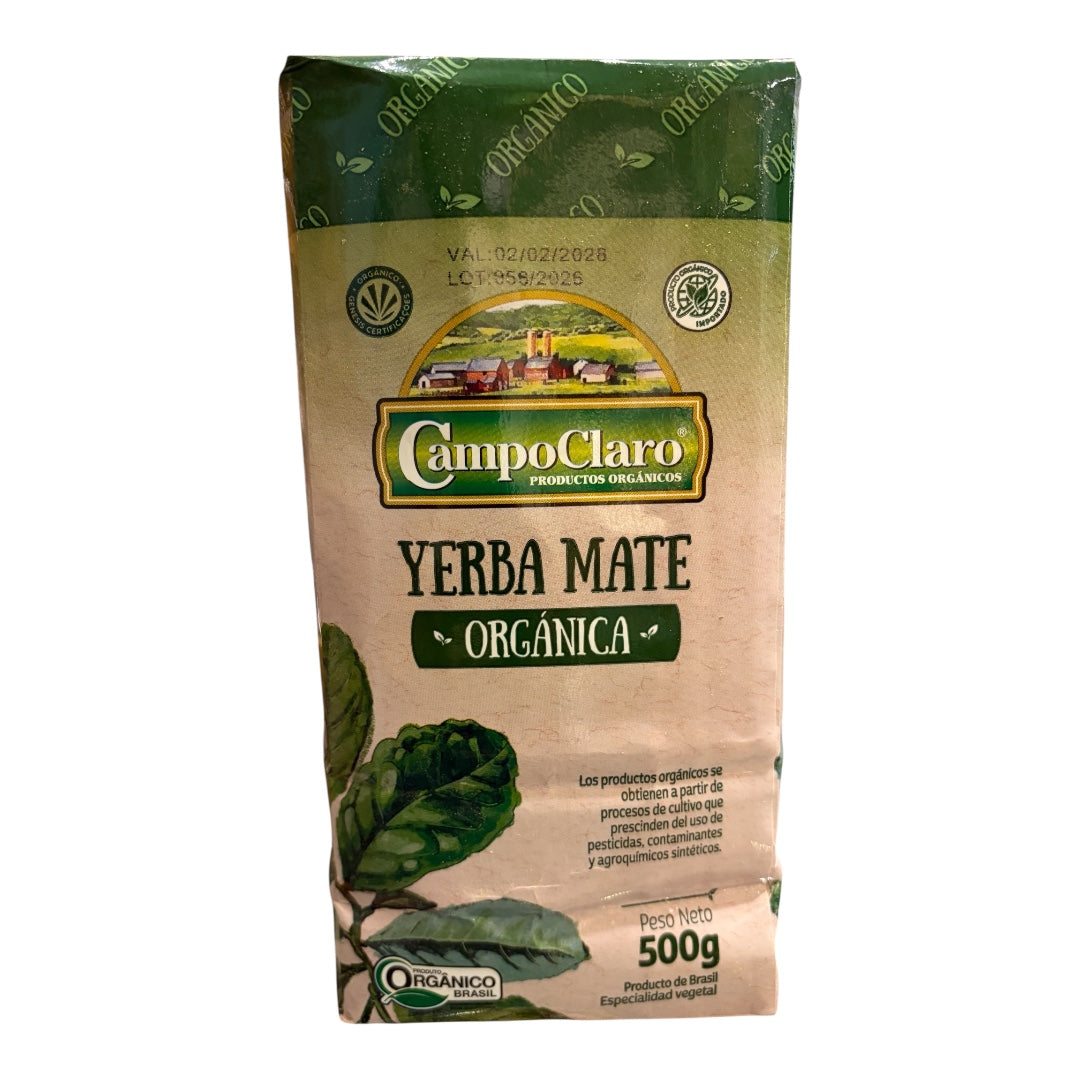 Yerba mate orgánica CAMPO CLARO