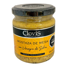 Cargar imagen en el visor de la galería, Mostaza con vinagre de sidra CLOVIS
