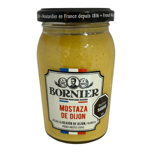 Mostaza de dijon  BORNIER 210g