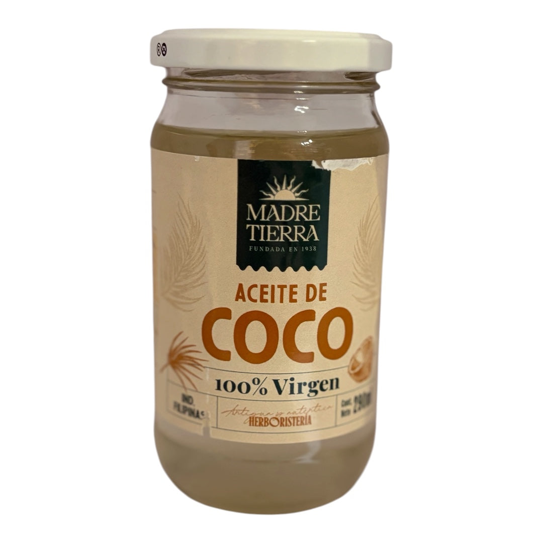 Aceite de coco Virgen MADRE TIERRA 290ml