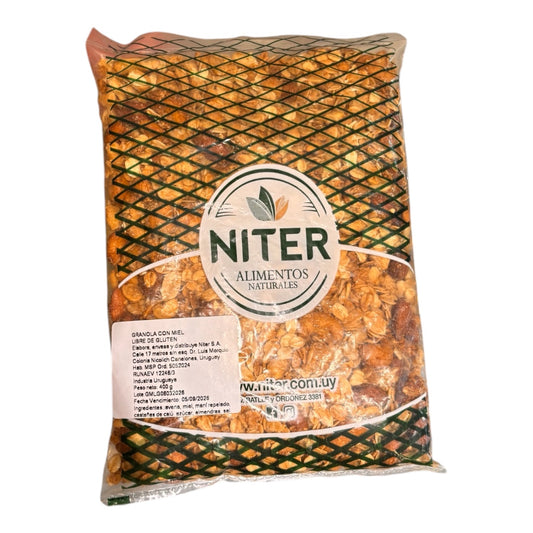 Granola con miel sin gluten NITER 400gr