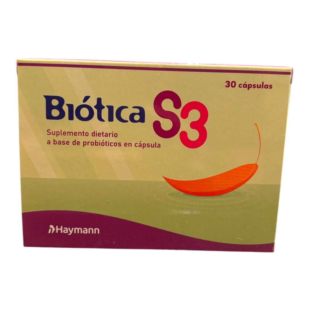 Biótica S3 30 cápsulas