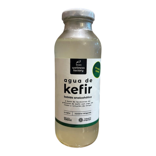 Agua de kefir limón 330 ml
