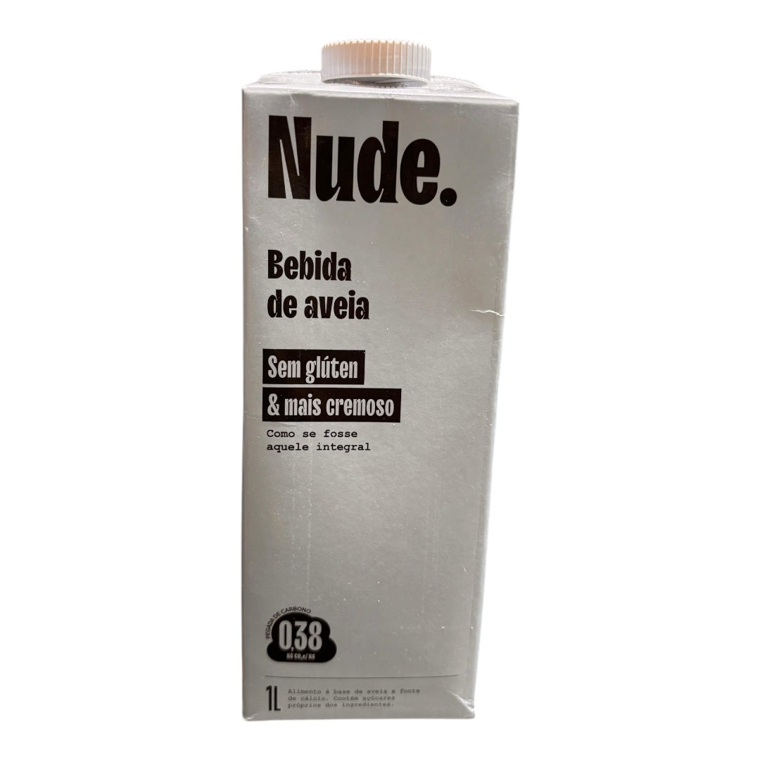 Bebida de avena sin gluten  NUDE 1 lt.