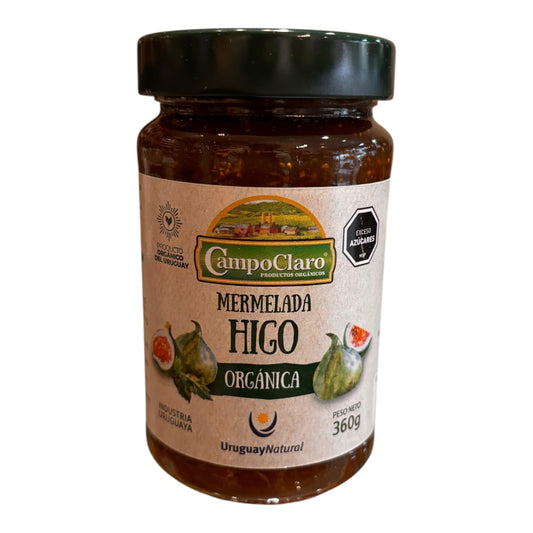Mermelada de higo orgánica CAMPO CLARO 360gr