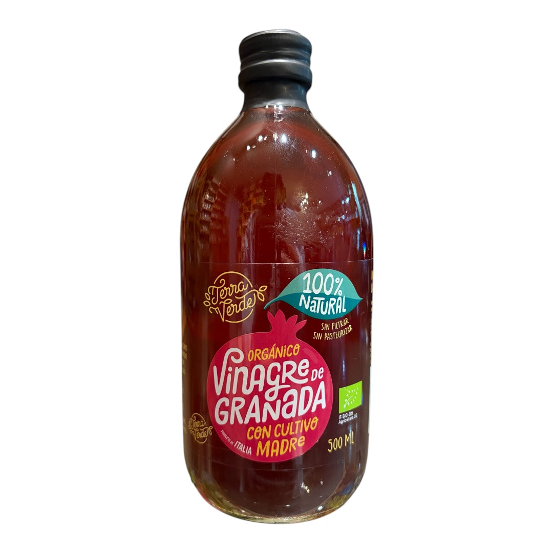 Vinagre de granada orgánico TERRA VERDE 500 ml
